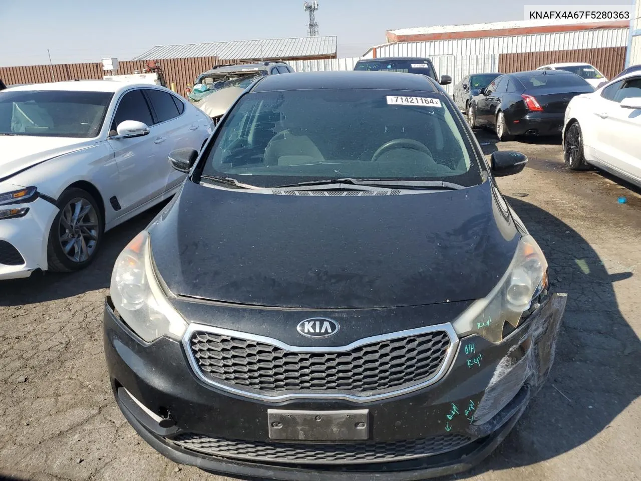 2015 Kia Forte Lx VIN: KNAFX4A67F5280363 Lot: 71421164