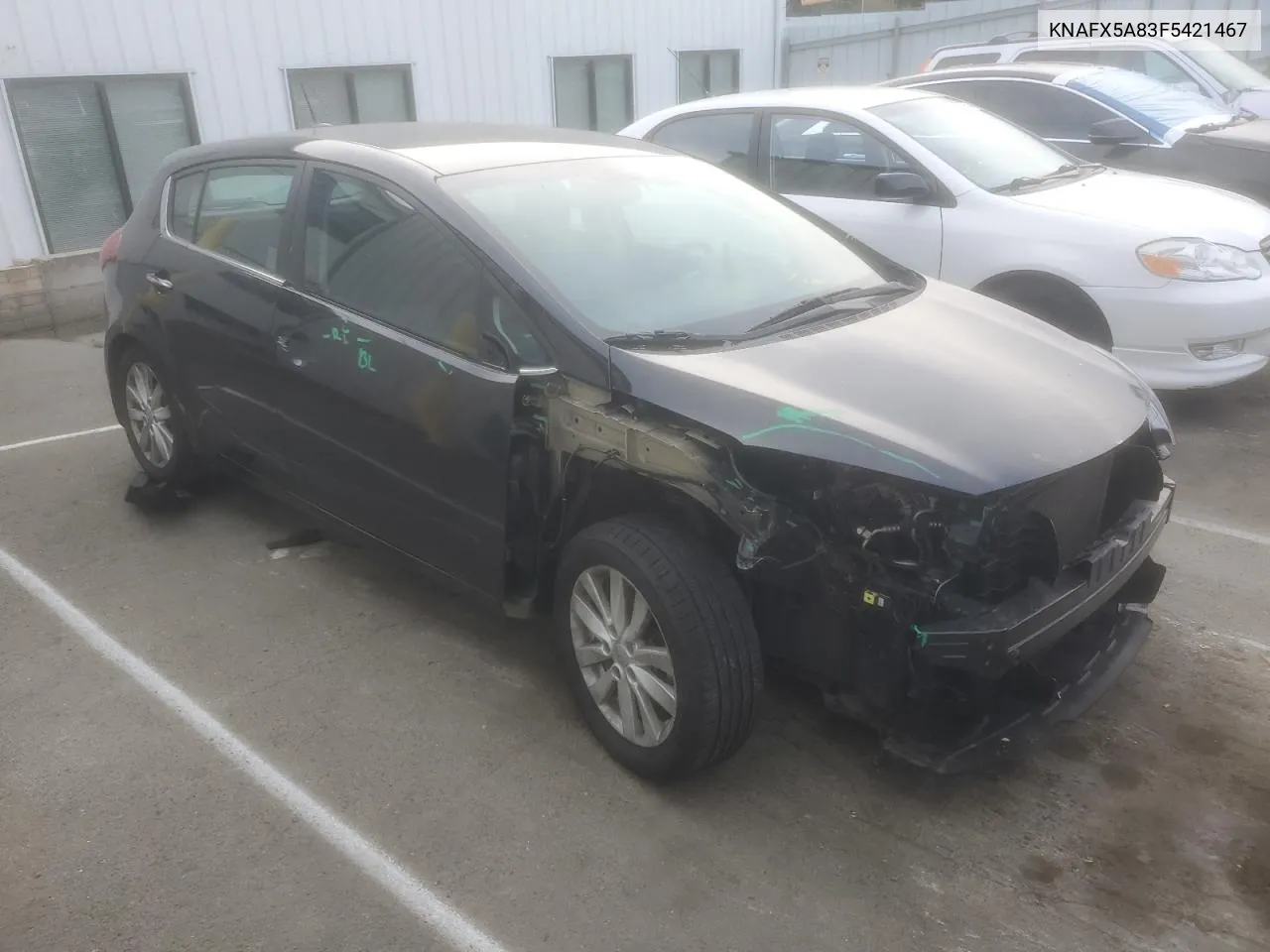 KNAFX5A83F5421467 2015 Kia Forte Ex