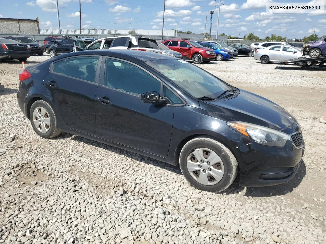 2015 Kia Forte Lx VIN: KNAFK4A67F5316390 Lot: 71815734