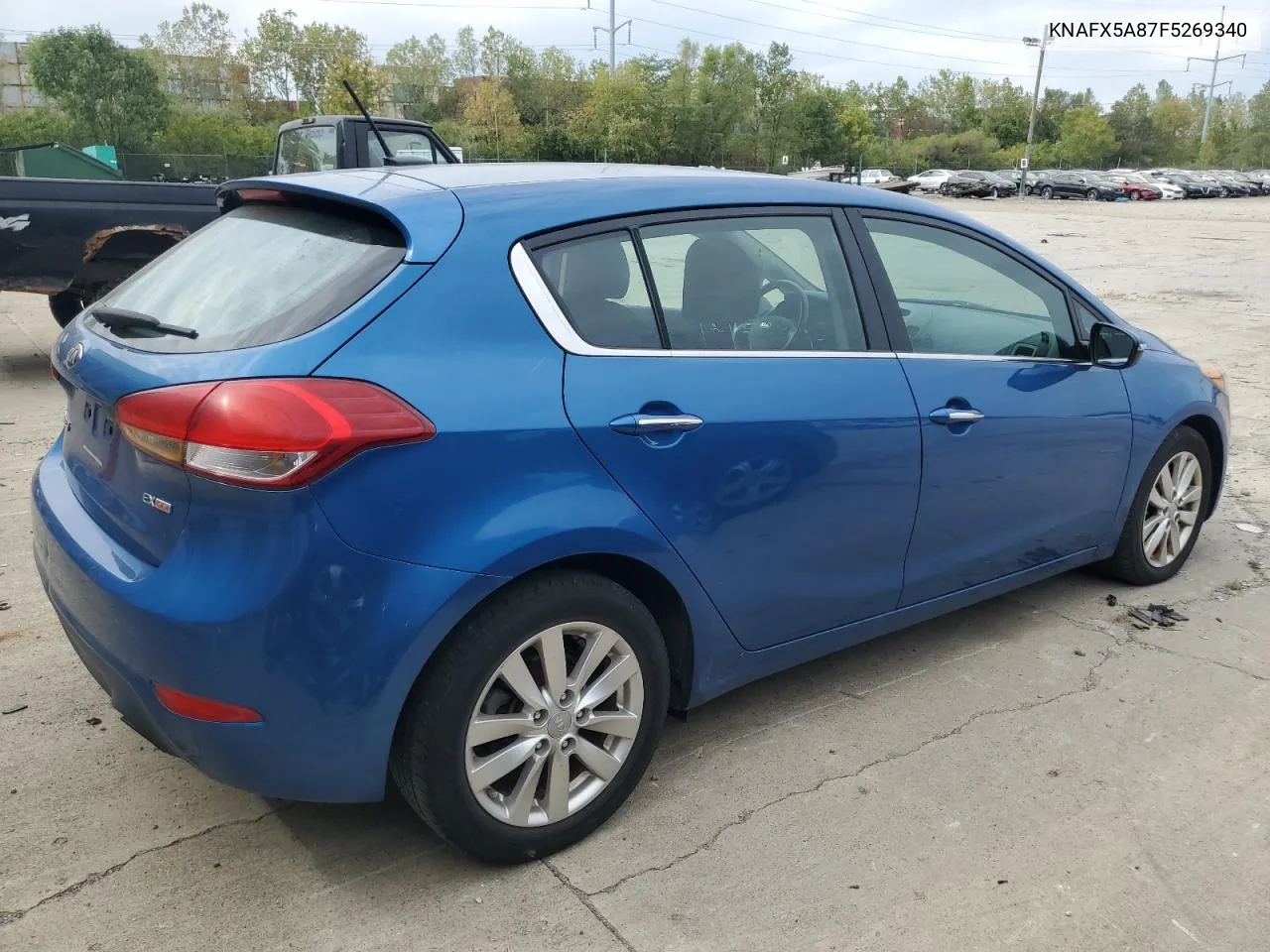 2015 Kia Forte Ex VIN: KNAFX5A87F5269340 Lot: 71986344