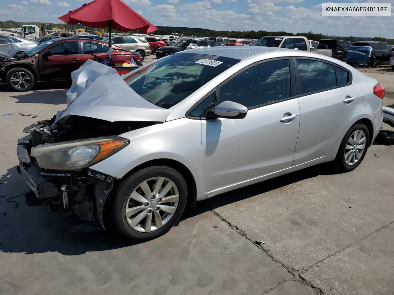 2015 Kia Forte Lx VIN: KNAFX4A66F5401187 Lot: 72171924