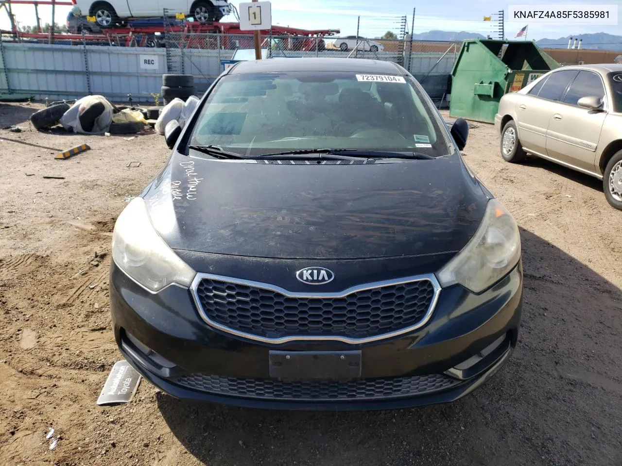 2015 Kia Forte Ex VIN: KNAFZ4A85F5385981 Lot: 72379104