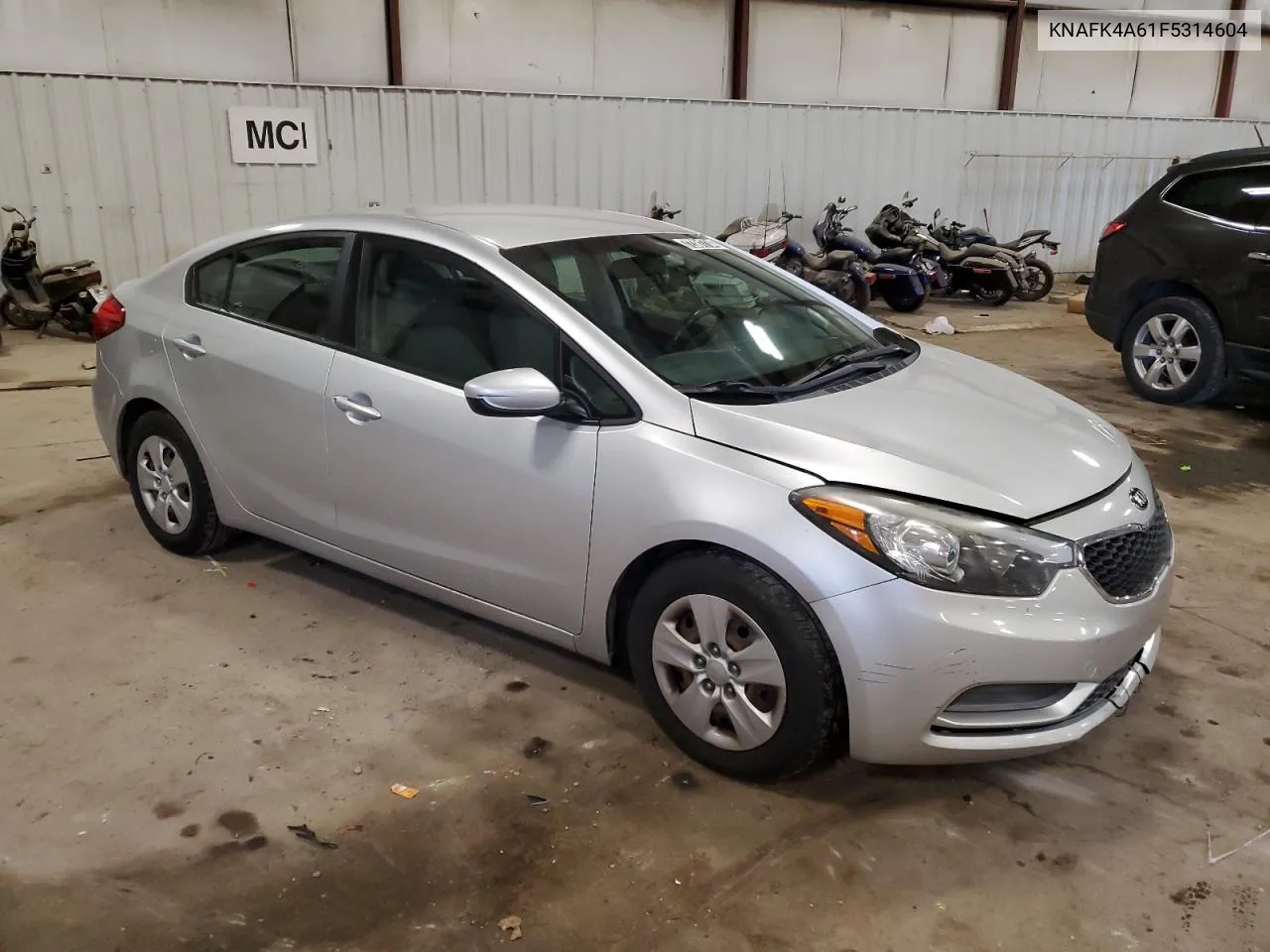 2015 Kia Forte Lx VIN: KNAFK4A61F5314604 Lot: 72381734