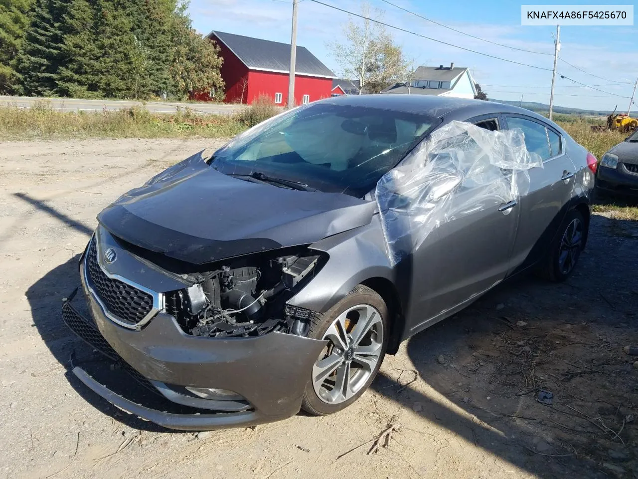 2015 Kia Forte Ex VIN: KNAFX4A86F5425670 Lot: 72417454