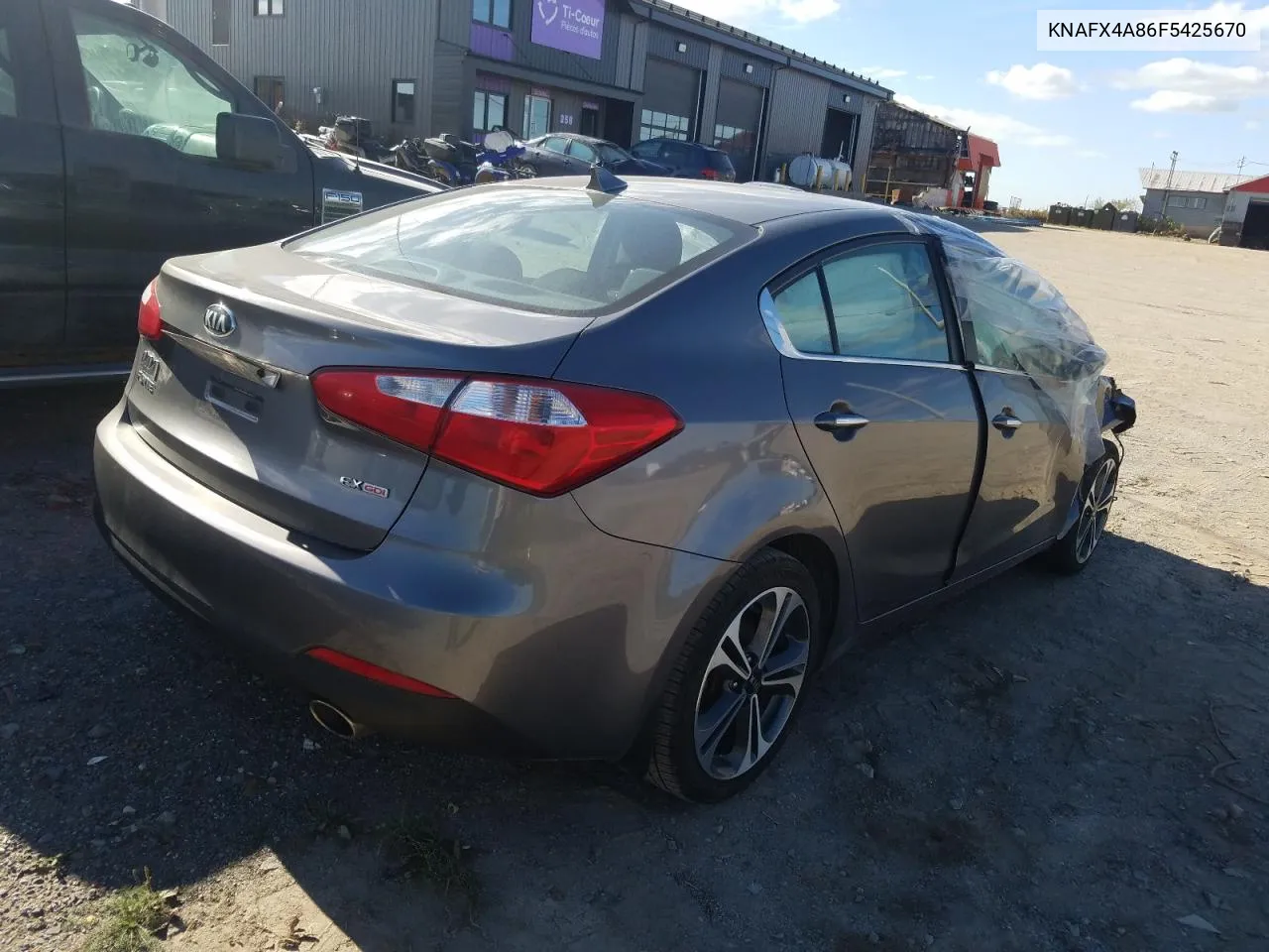 2015 Kia Forte Ex VIN: KNAFX4A86F5425670 Lot: 72417454