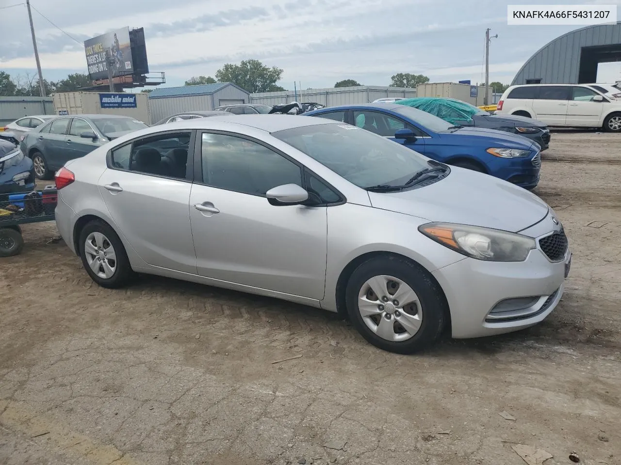 2015 Kia Forte Lx VIN: KNAFK4A66F5431207 Lot: 72528124