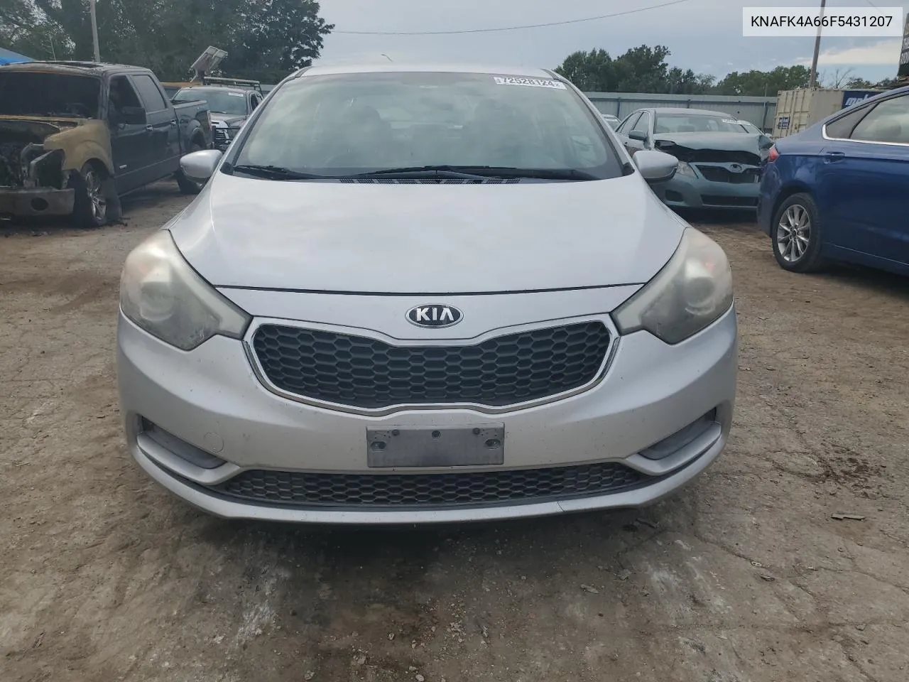 2015 Kia Forte Lx VIN: KNAFK4A66F5431207 Lot: 72528124