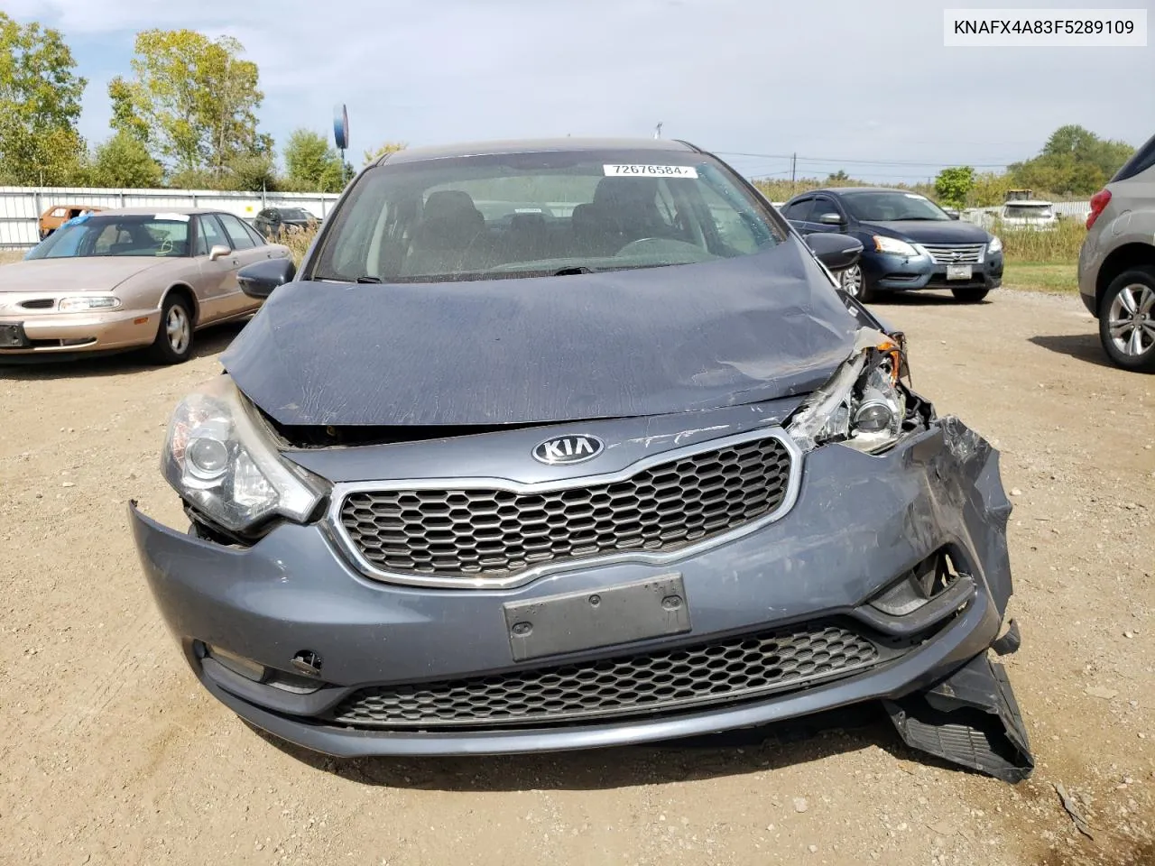 2015 Kia Forte Ex VIN: KNAFX4A83F5289109 Lot: 72676584