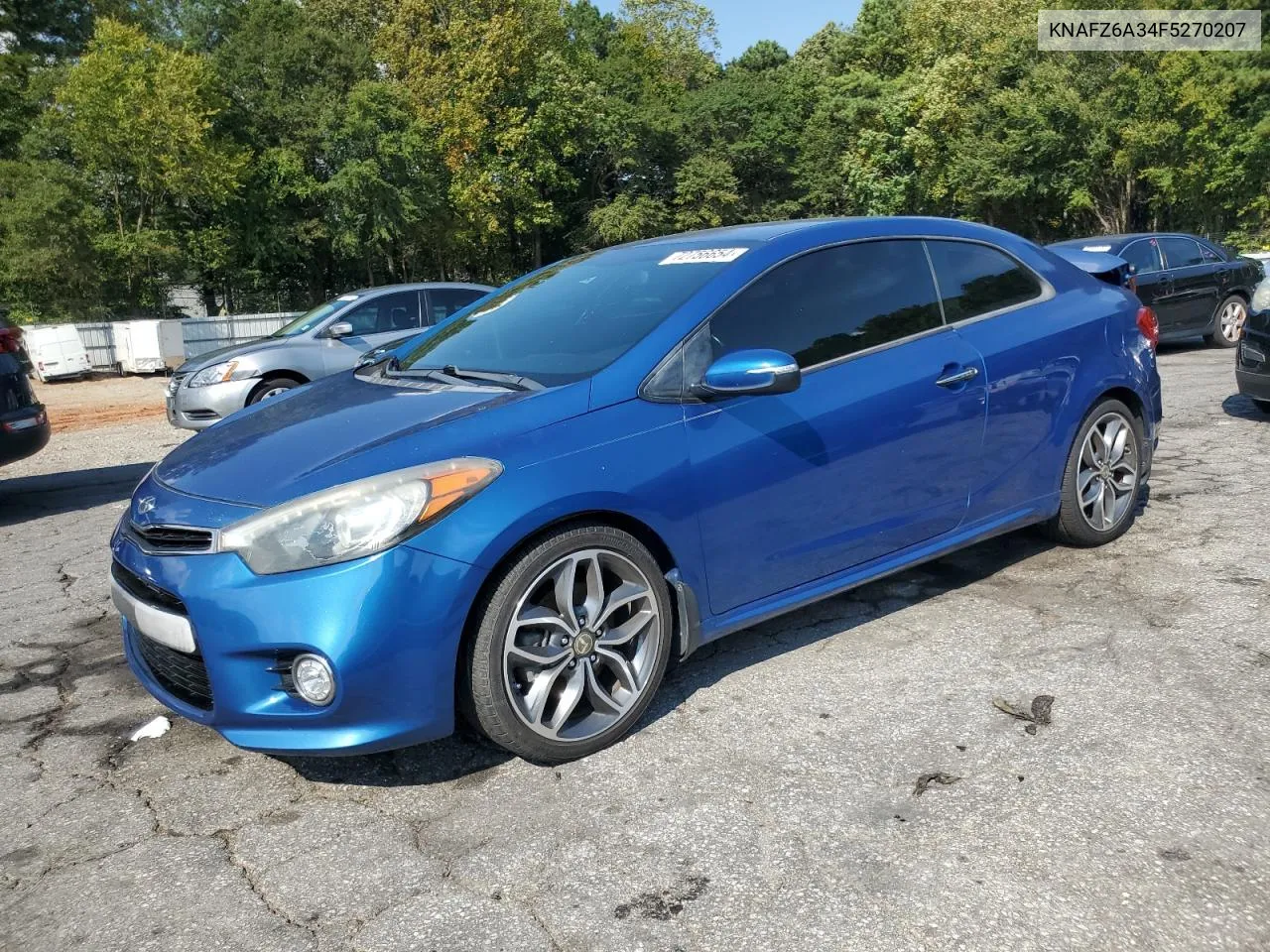 KNAFZ6A34F5270207 2015 Kia Forte Sx