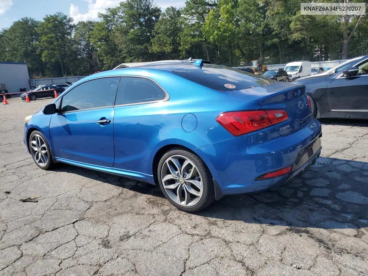 KNAFZ6A34F5270207 2015 Kia Forte Sx