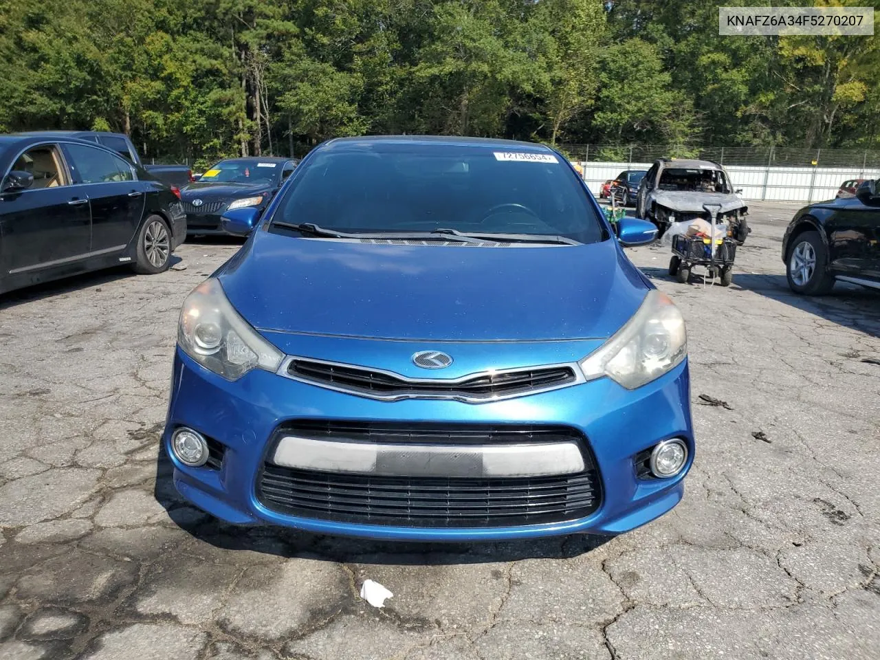 KNAFZ6A34F5270207 2015 Kia Forte Sx