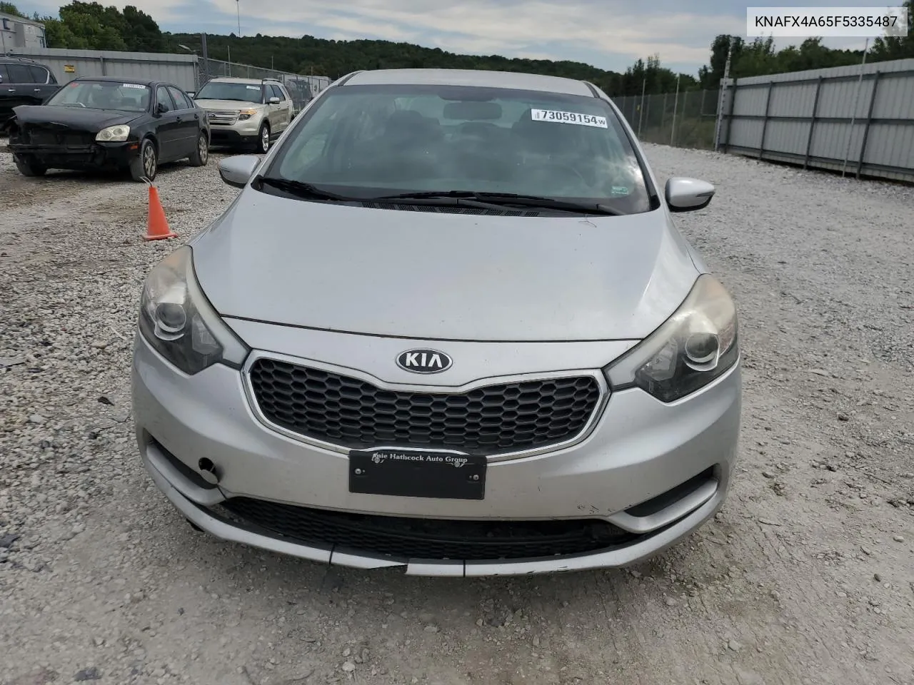 KNAFX4A65F5335487 2015 Kia Forte Lx