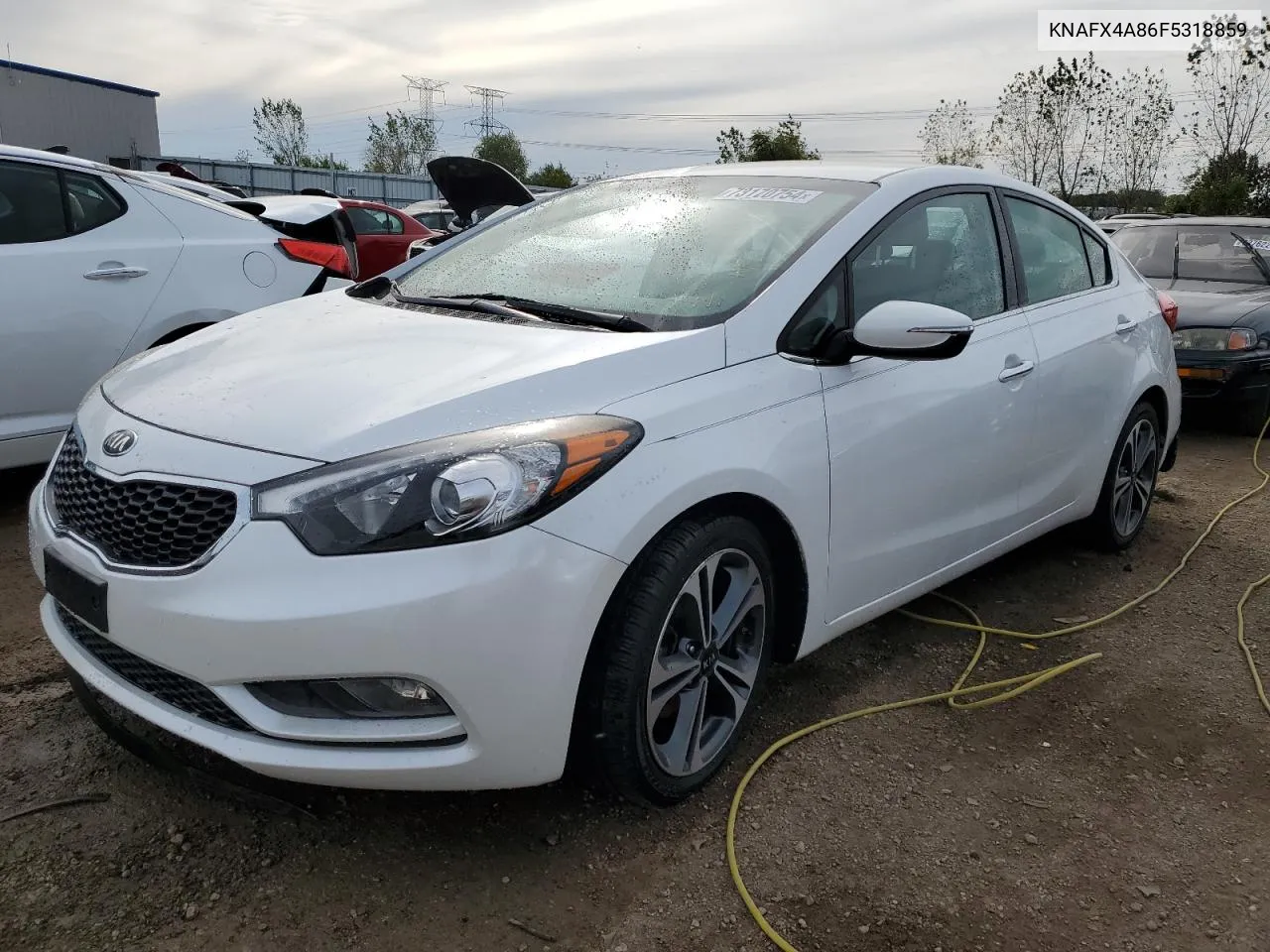 KNAFX4A86F5318859 2015 Kia Forte Ex