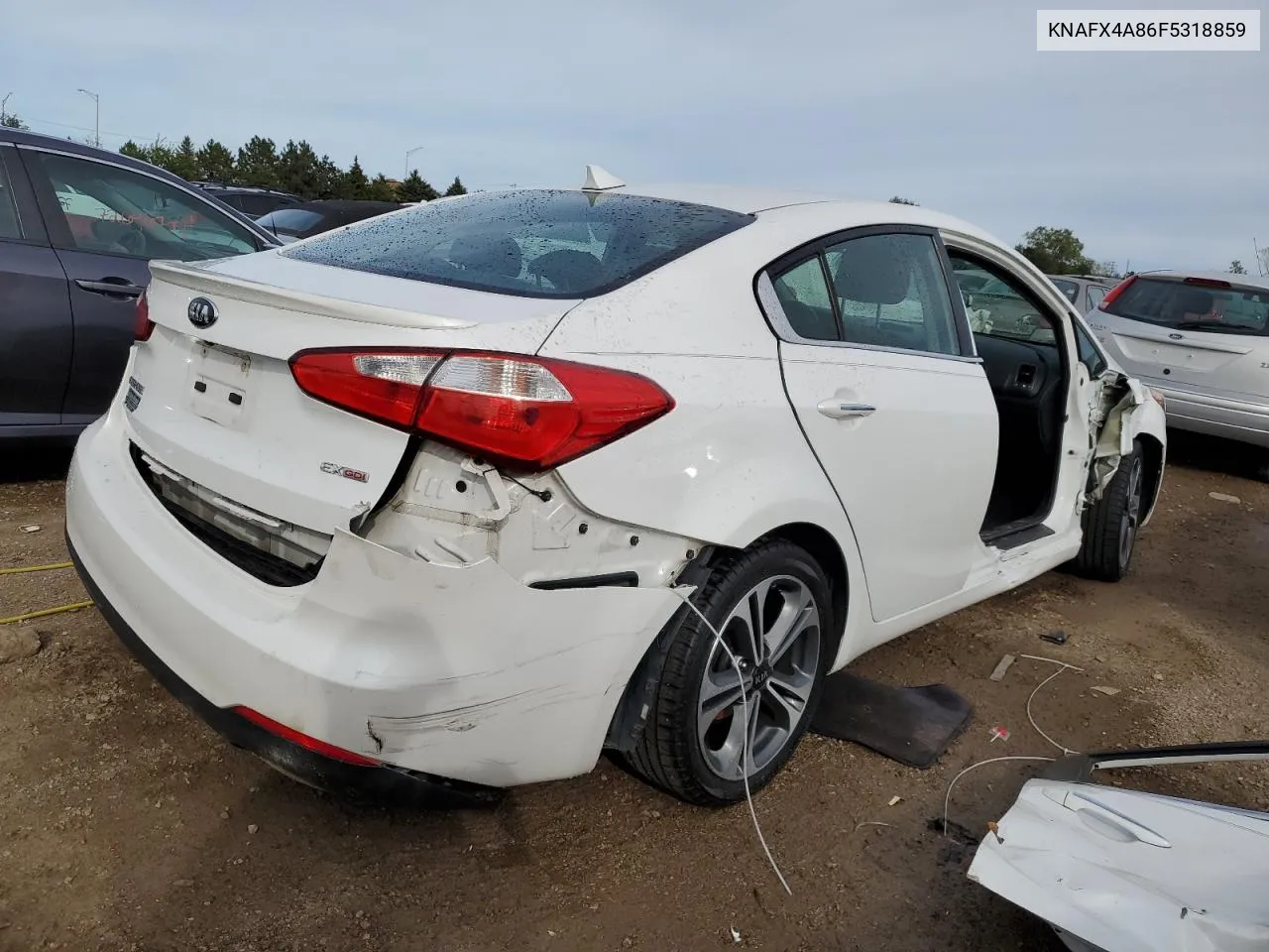 2015 Kia Forte Ex VIN: KNAFX4A86F5318859 Lot: 73170754