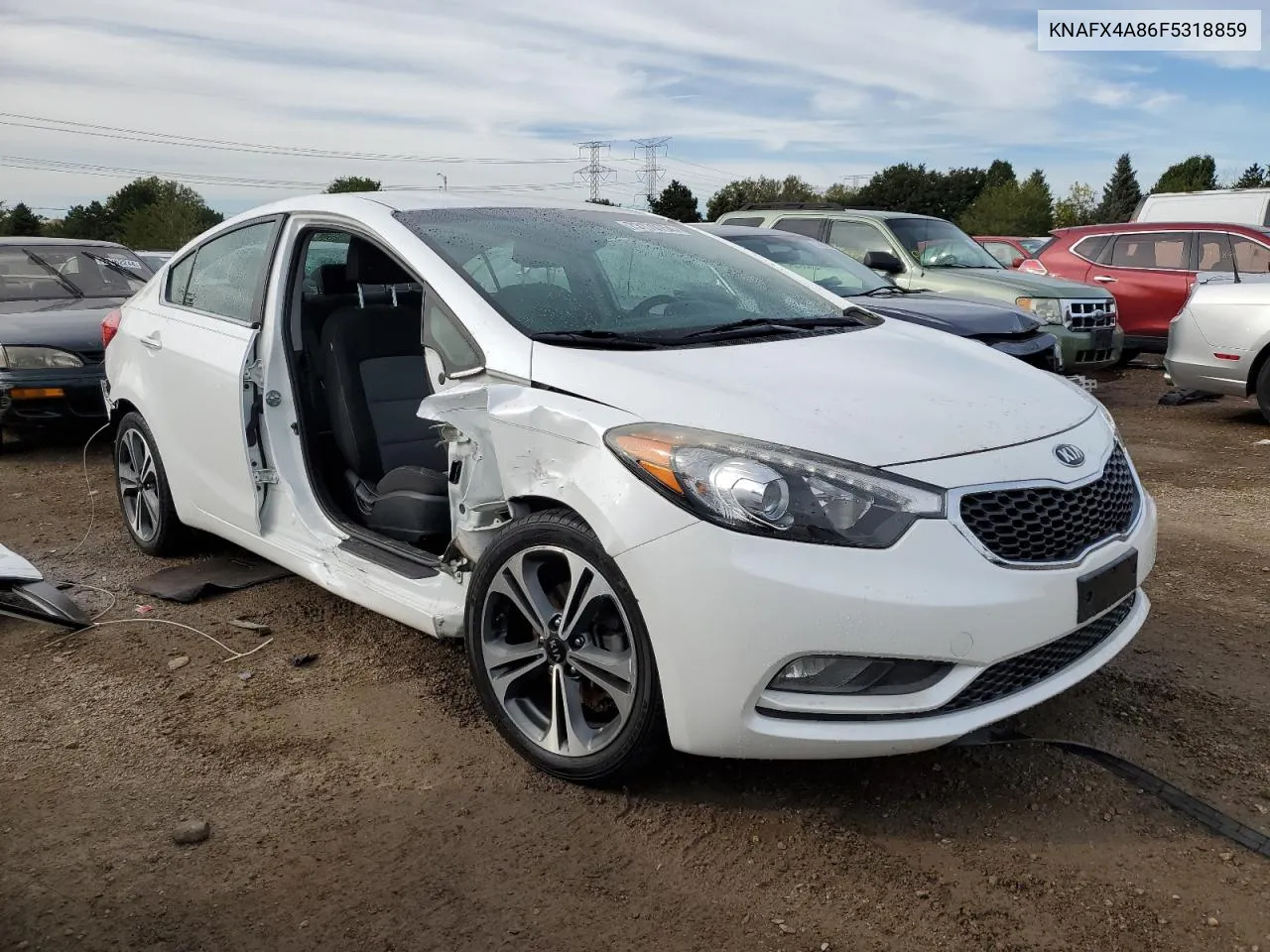 2015 Kia Forte Ex VIN: KNAFX4A86F5318859 Lot: 73170754