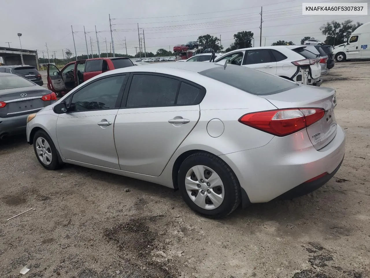 2015 Kia Forte Lx VIN: KNAFK4A60F5307837 Lot: 73494984