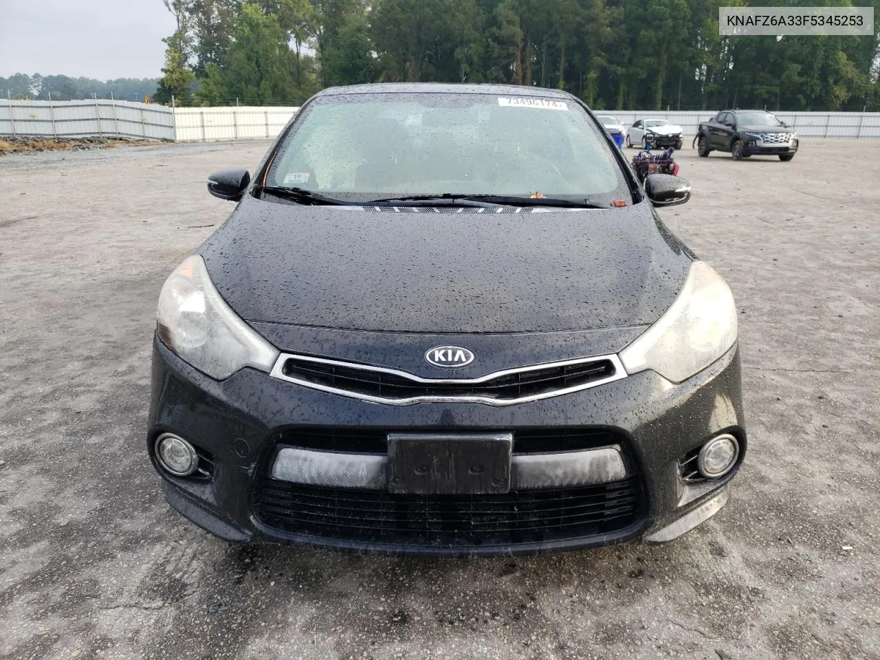 2015 Kia Forte Sx VIN: KNAFZ6A33F5345253 Lot: 73496174