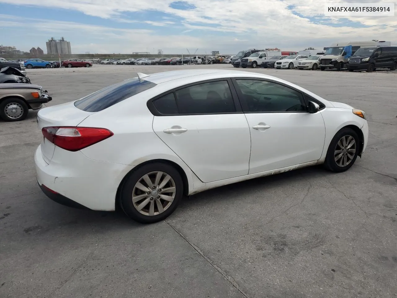 2015 Kia Forte Lx VIN: KNAFX4A61F5384914 Lot: 73578464