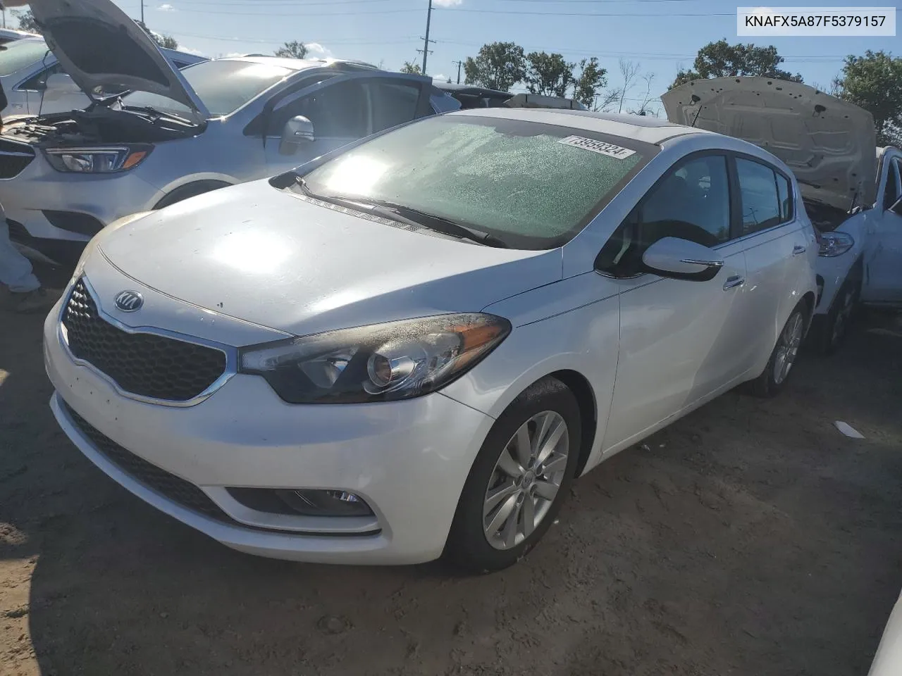 2015 Kia Forte Ex VIN: KNAFX5A87F5379157 Lot: 73959324