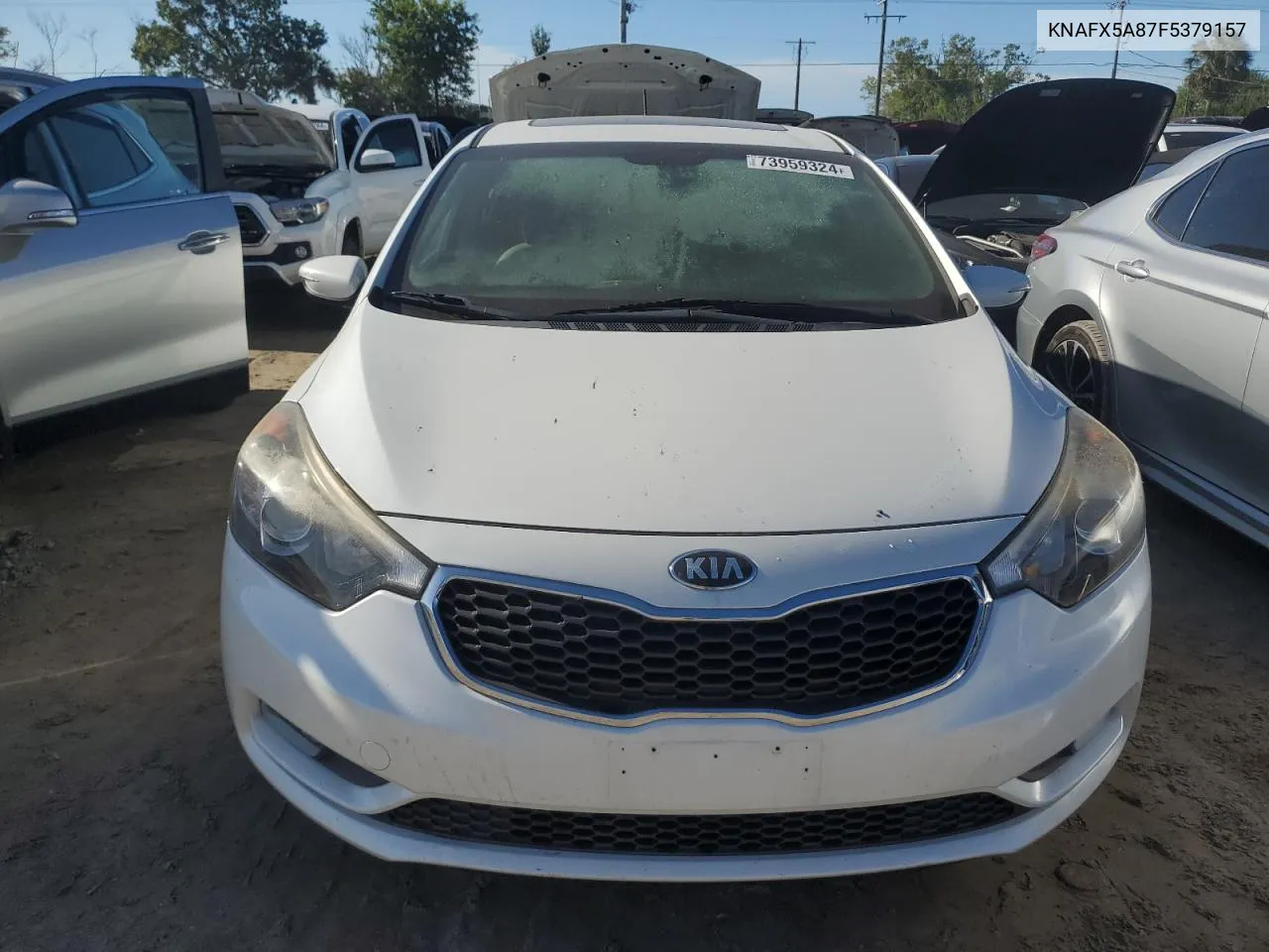 2015 Kia Forte Ex VIN: KNAFX5A87F5379157 Lot: 73959324