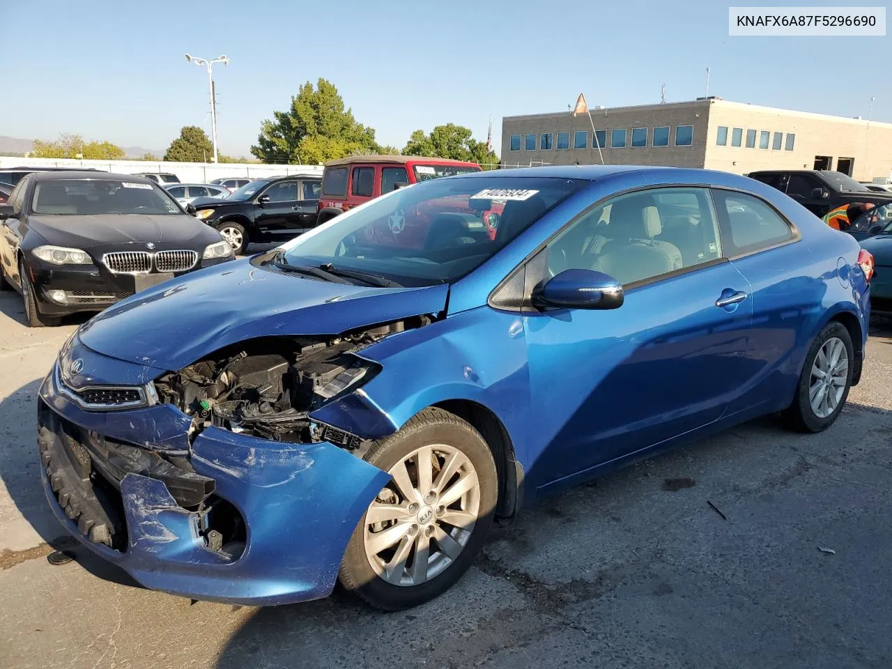 KNAFX6A87F5296690 2015 Kia Forte Ex