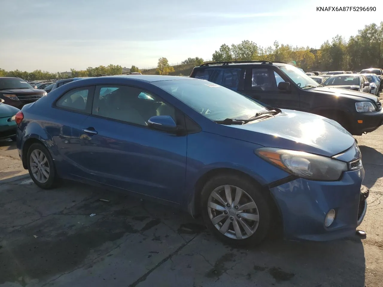 2015 Kia Forte Ex VIN: KNAFX6A87F5296690 Lot: 74026934