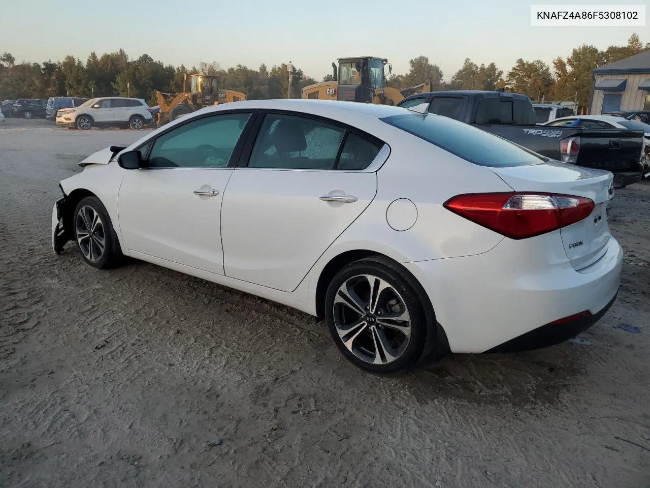 2015 Kia Forte Ex VIN: KNAFZ4A86F5308102 Lot: 74422624