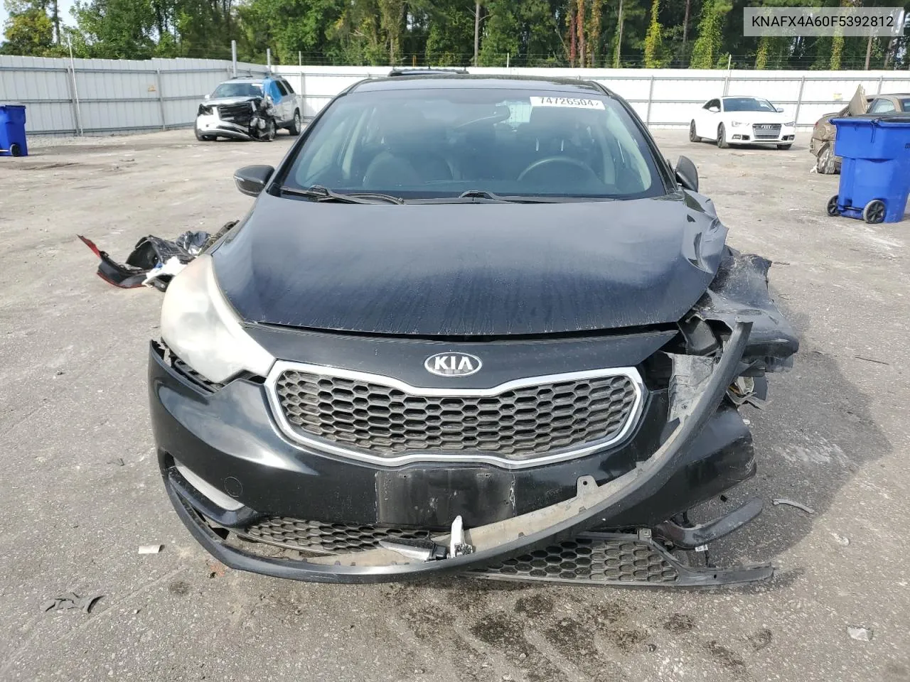 KNAFX4A60F5392812 2015 Kia Forte Lx