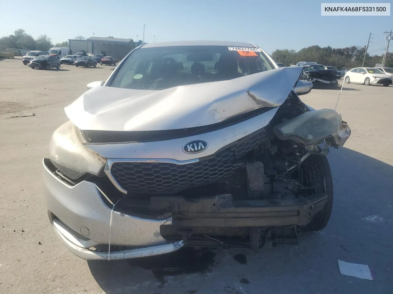 KNAFK4A68F5331500 2015 Kia Forte Lx