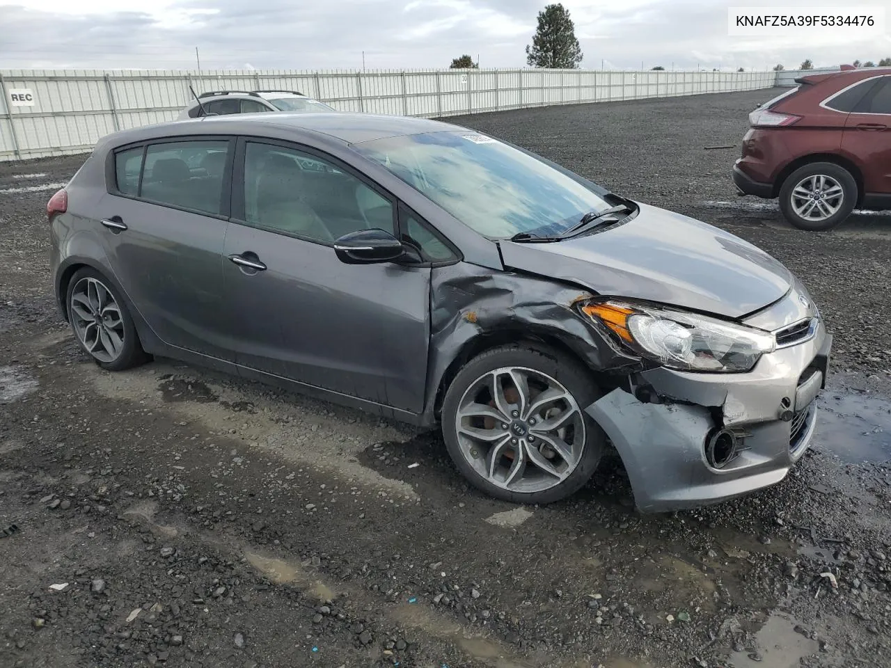 2015 Kia Forte Sx VIN: KNAFZ5A39F5334476 Lot: 74938594