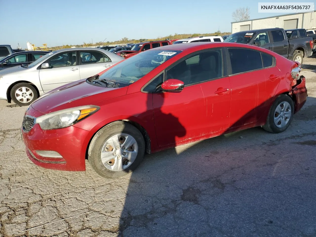 2015 Kia Forte Lx VIN: KNAFX4A63F5436737 Lot: 75307434