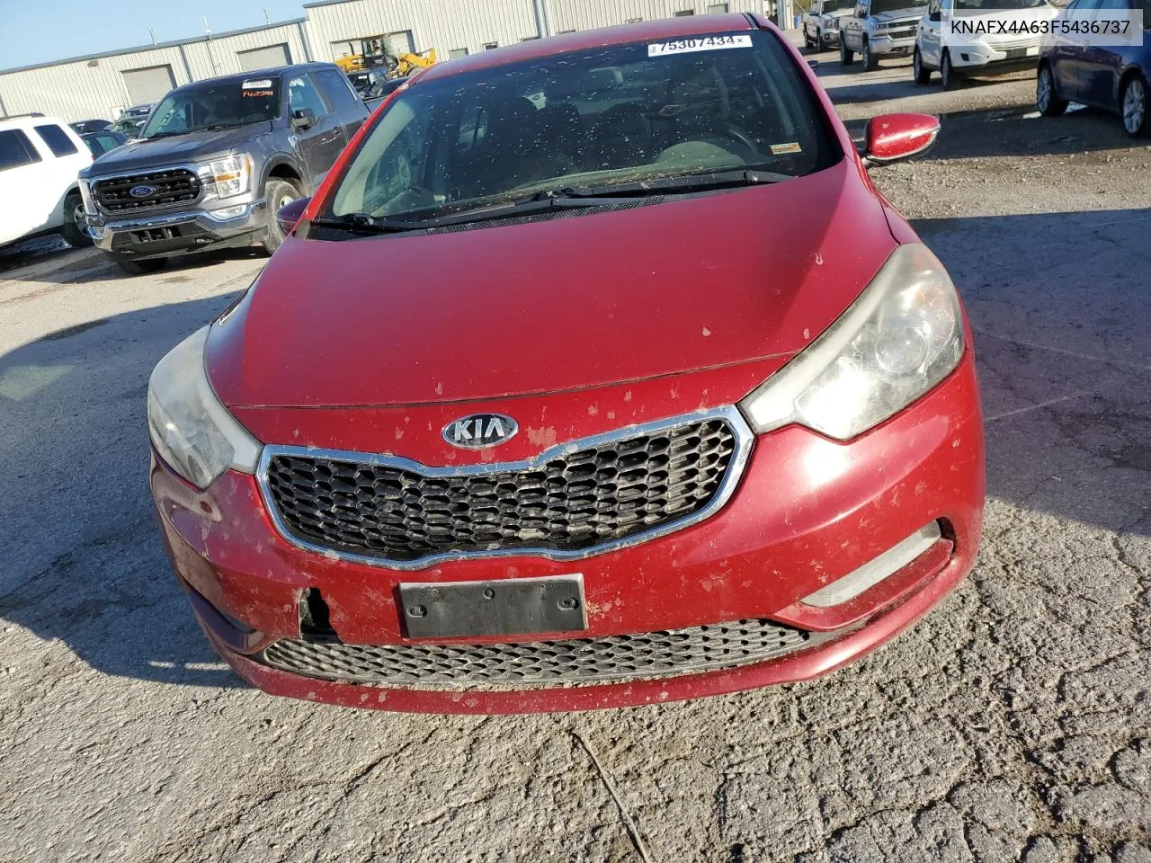 2015 Kia Forte Lx VIN: KNAFX4A63F5436737 Lot: 75307434