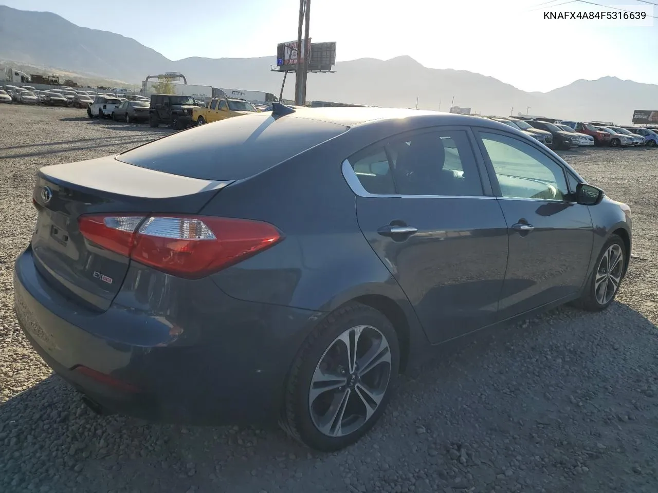 KNAFX4A84F5316639 2015 Kia Forte Ex