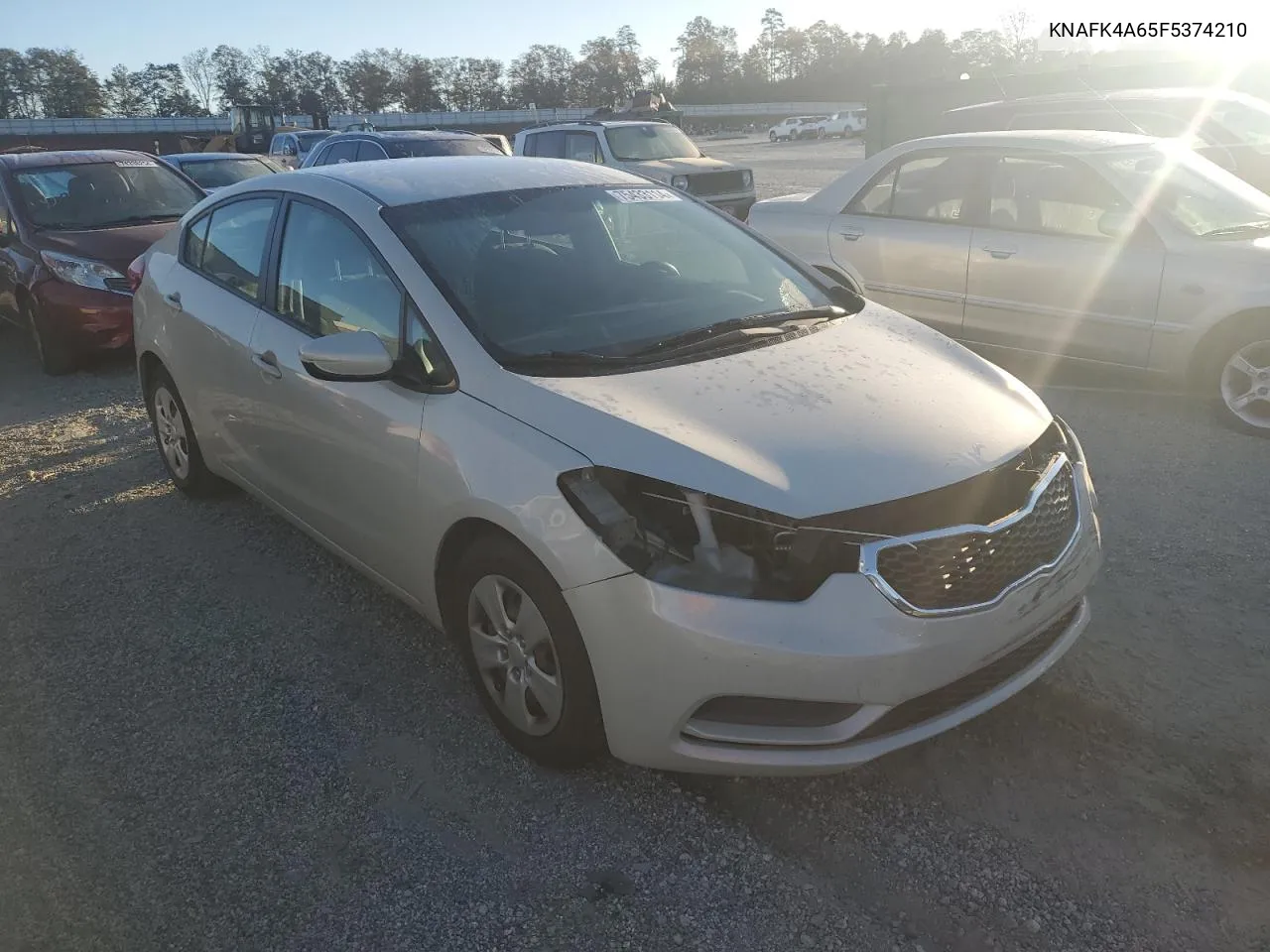 2015 Kia Forte Lx VIN: KNAFK4A65F5374210 Lot: 75433114