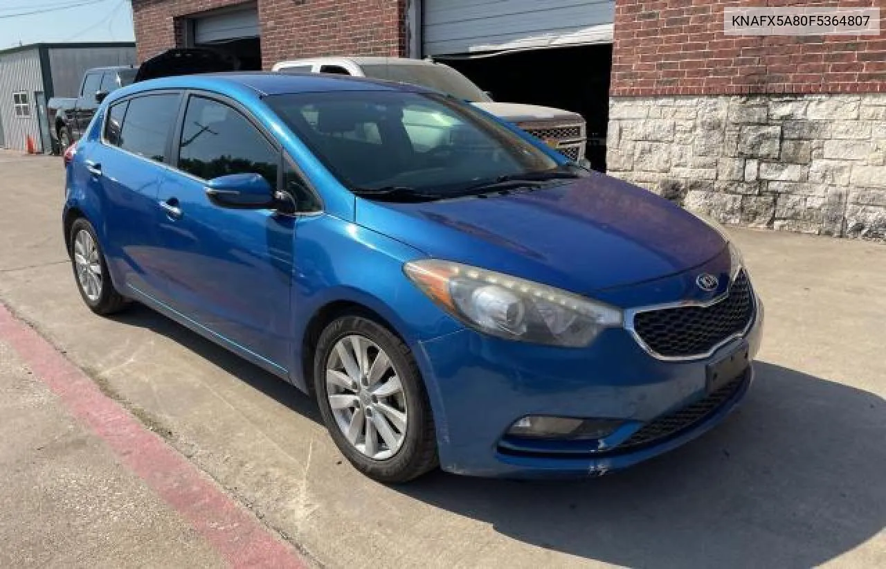 2015 Kia Forte Ex VIN: KNAFX5A80F5364807 Lot: 75668074