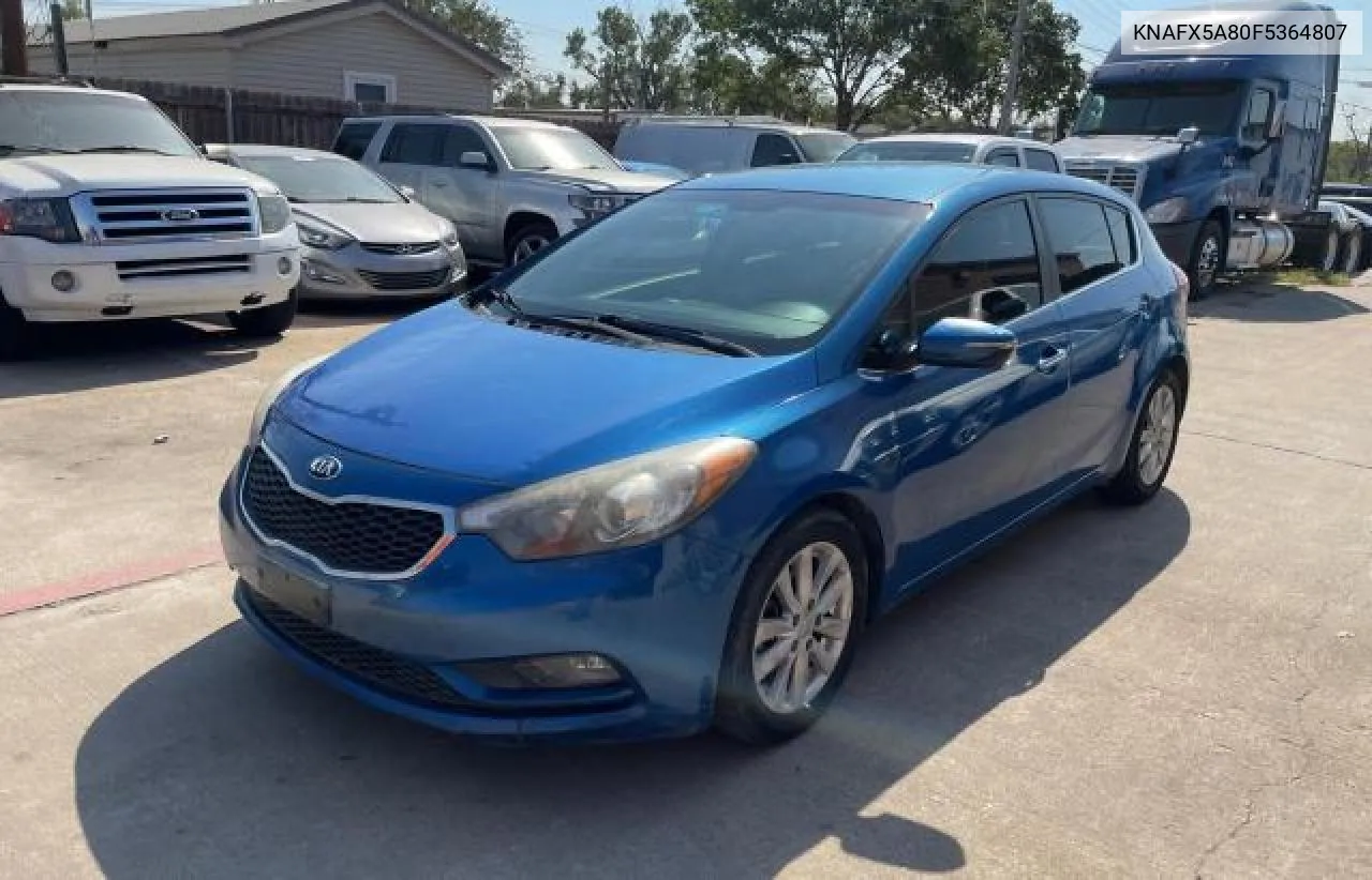 2015 Kia Forte Ex VIN: KNAFX5A80F5364807 Lot: 75668074