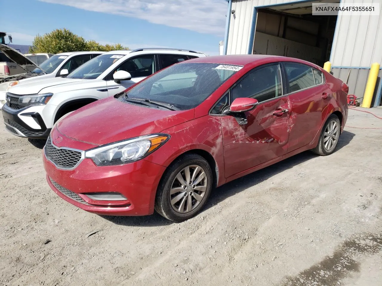 2015 Kia Forte Lx VIN: KNAFX4A64F5355651 Lot: 76481954