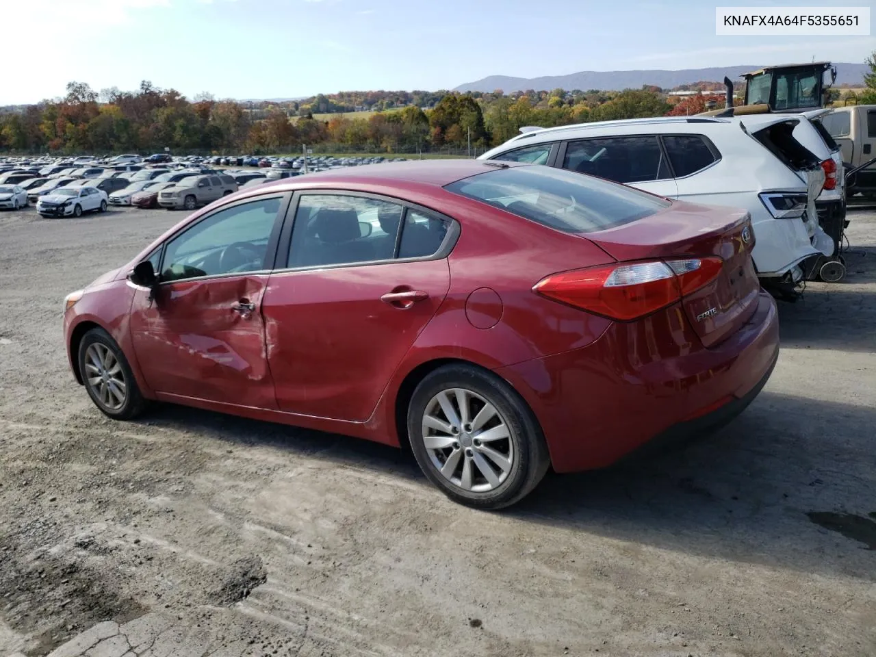 2015 Kia Forte Lx VIN: KNAFX4A64F5355651 Lot: 76481954