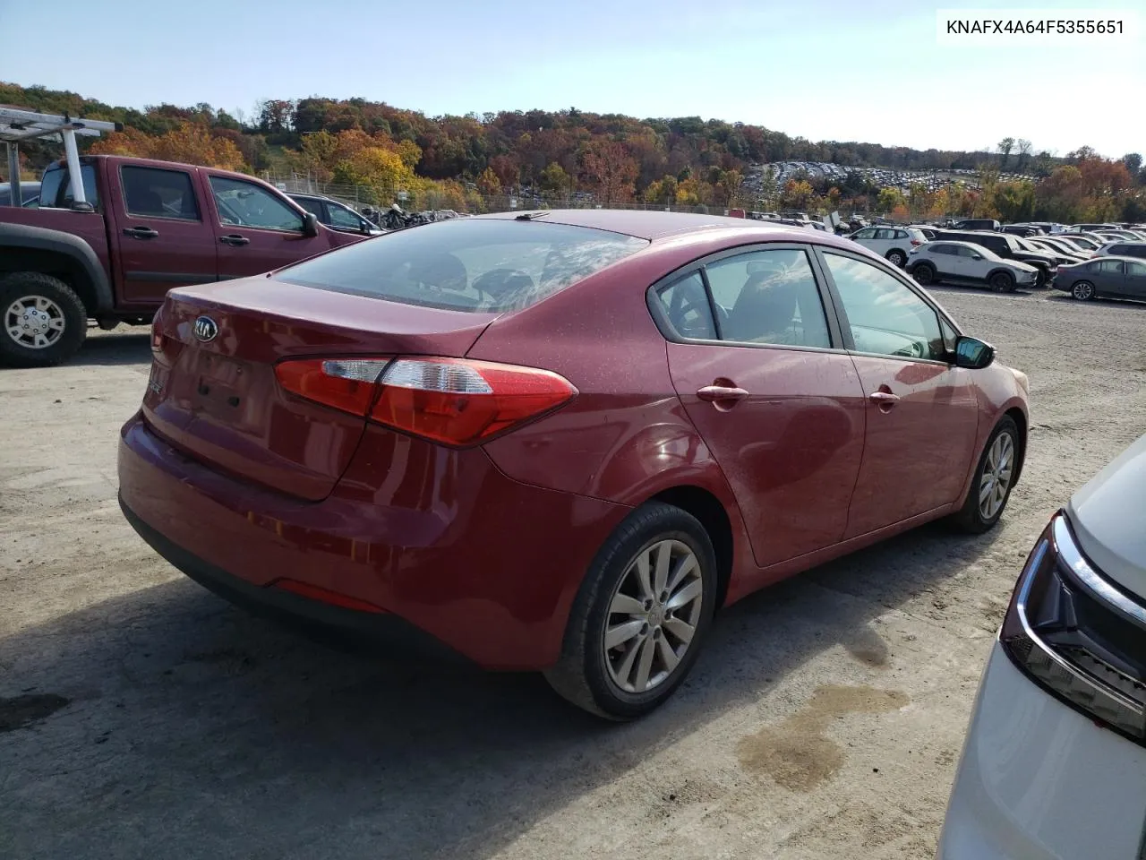 2015 Kia Forte Lx VIN: KNAFX4A64F5355651 Lot: 76481954