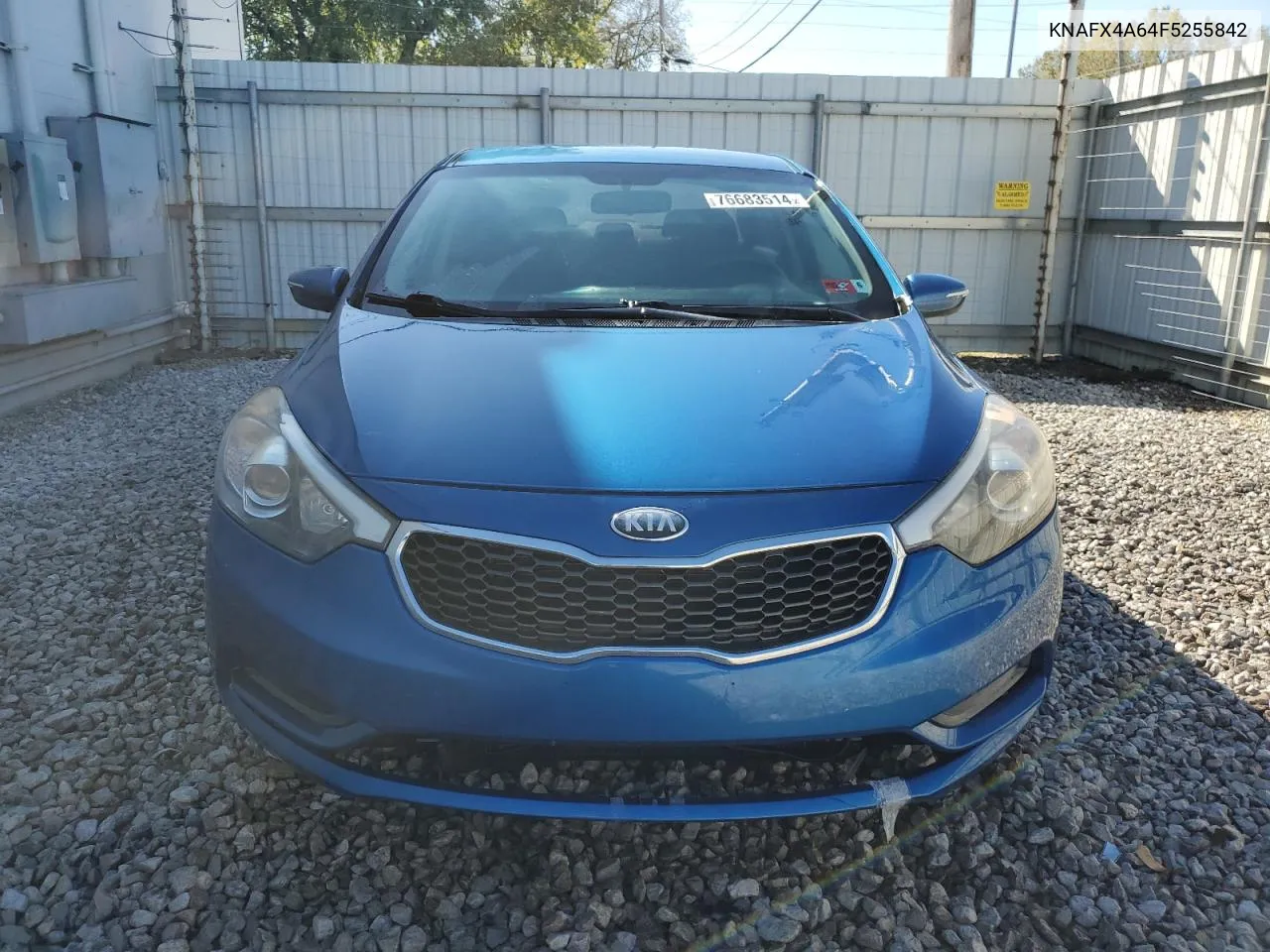 2015 Kia Forte Lx VIN: KNAFX4A64F5255842 Lot: 76683514