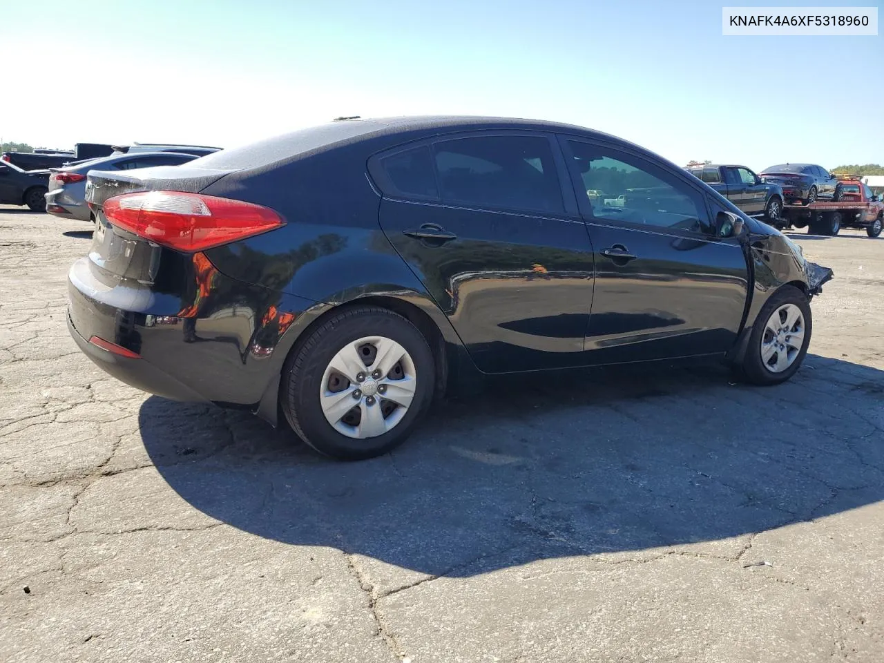 2015 Kia Forte Lx VIN: KNAFK4A6XF5318960 Lot: 76742824