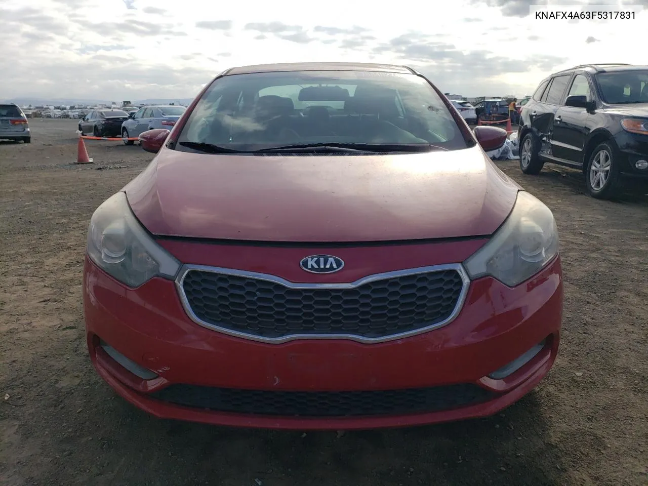 2015 Kia Forte Lx VIN: KNAFX4A63F5317831 Lot: 76840274