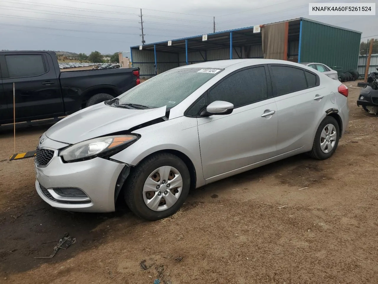 2015 Kia Forte Lx VIN: KNAFK4A60F5261524 Lot: 77007434