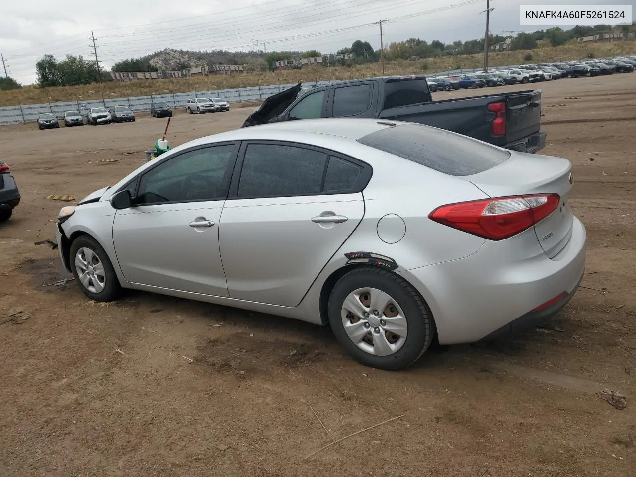 2015 Kia Forte Lx VIN: KNAFK4A60F5261524 Lot: 77007434