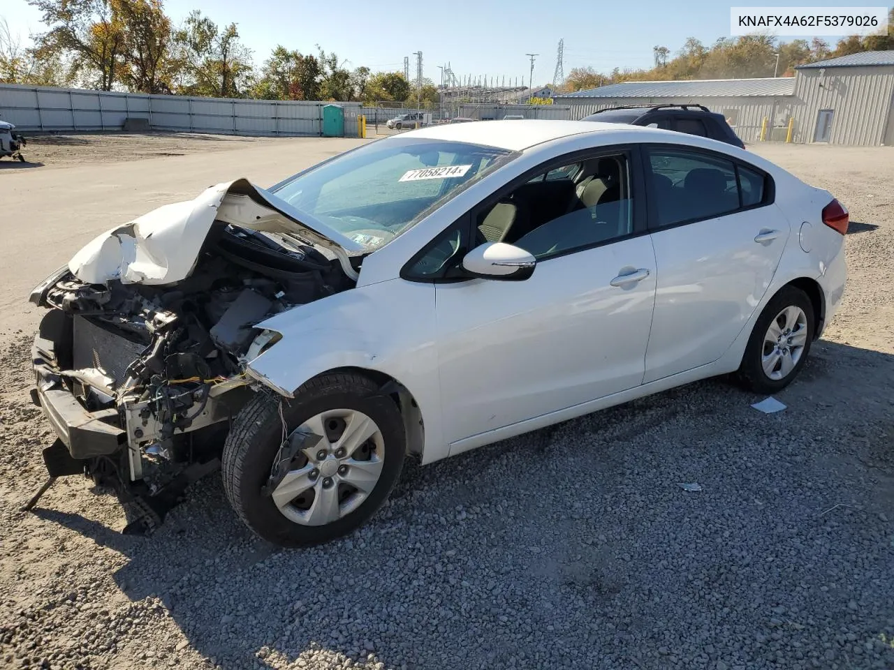 2015 Kia Forte Lx VIN: KNAFX4A62F5379026 Lot: 77058214