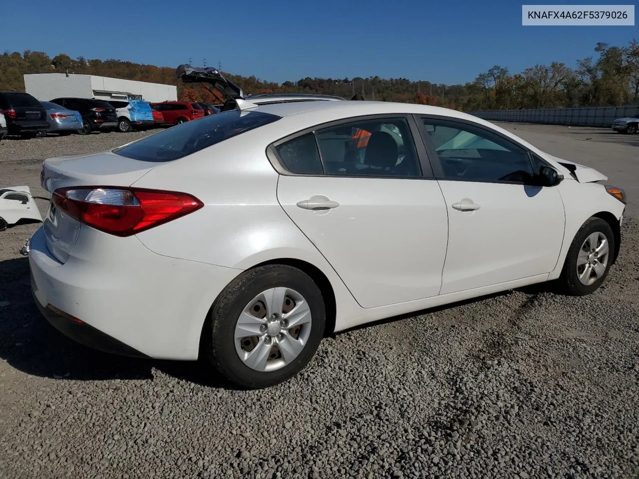 2015 Kia Forte Lx VIN: KNAFX4A62F5379026 Lot: 77058214