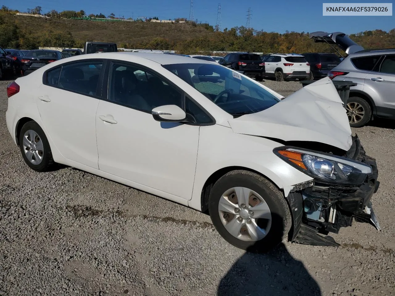 2015 Kia Forte Lx VIN: KNAFX4A62F5379026 Lot: 77058214