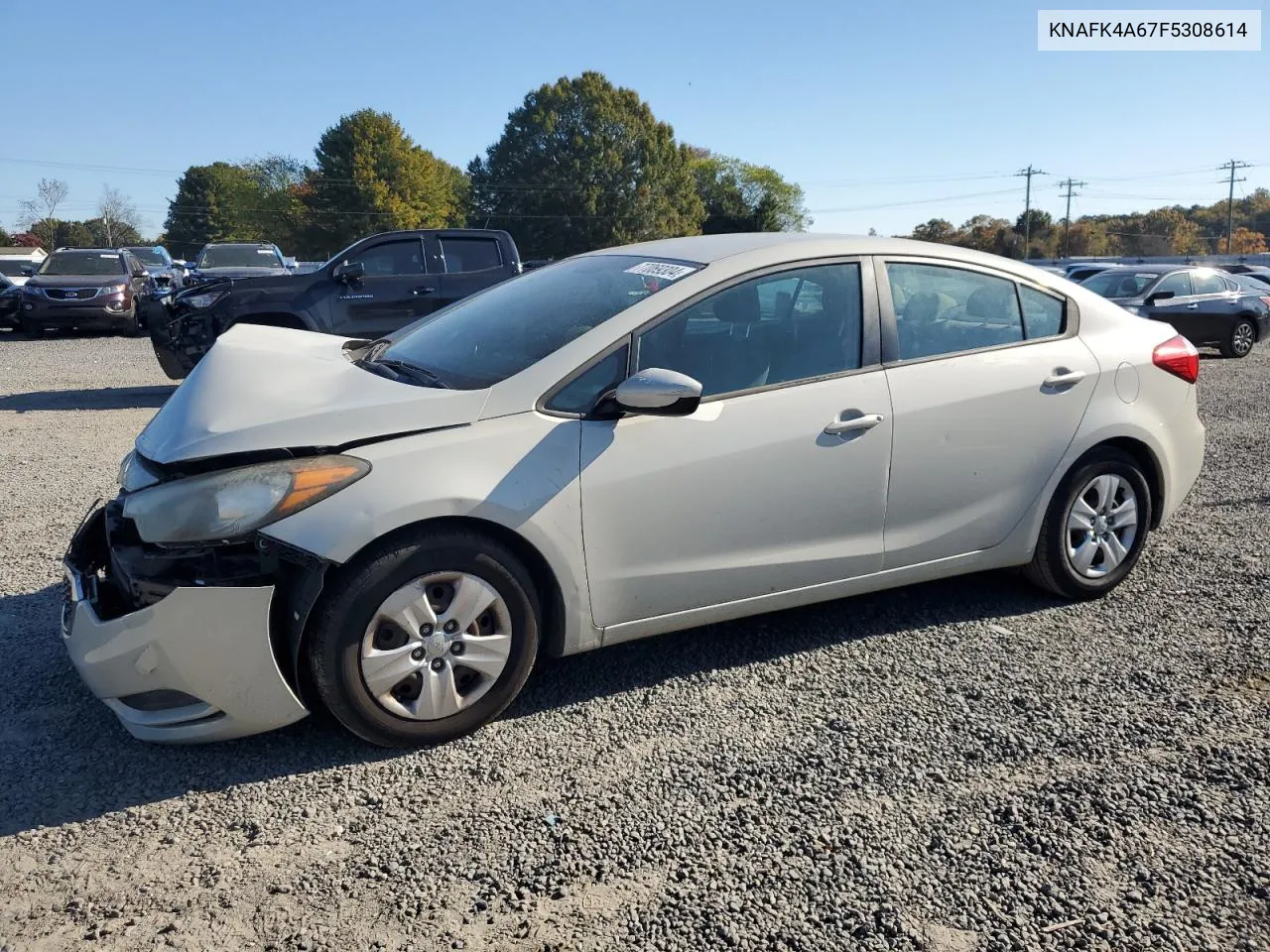 2015 Kia Forte Lx VIN: KNAFK4A67F5308614 Lot: 77069304