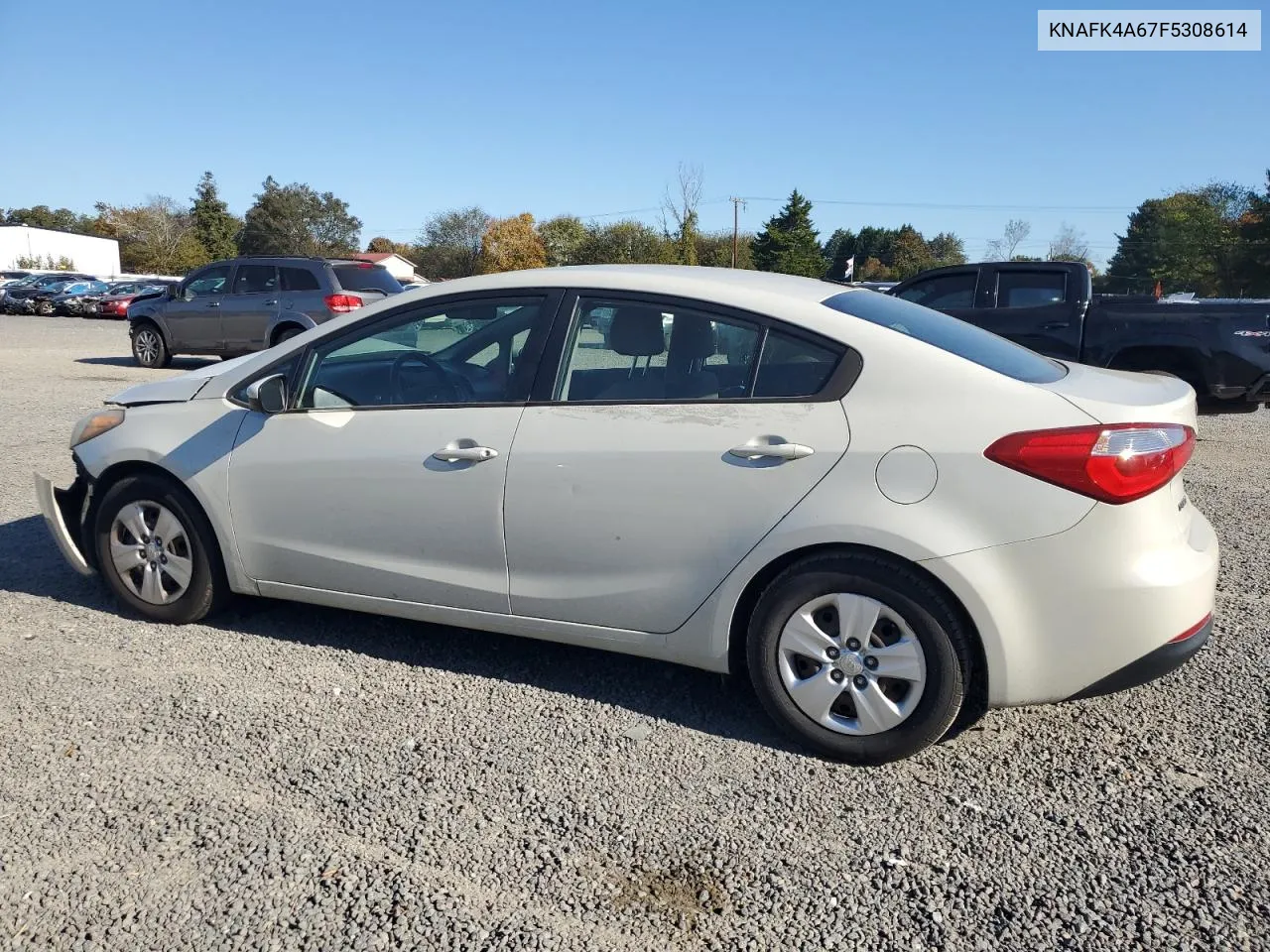 2015 Kia Forte Lx VIN: KNAFK4A67F5308614 Lot: 77069304