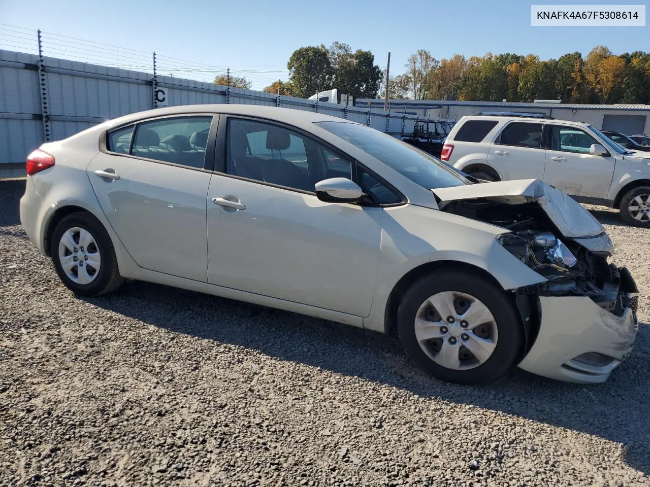 2015 Kia Forte Lx VIN: KNAFK4A67F5308614 Lot: 77069304